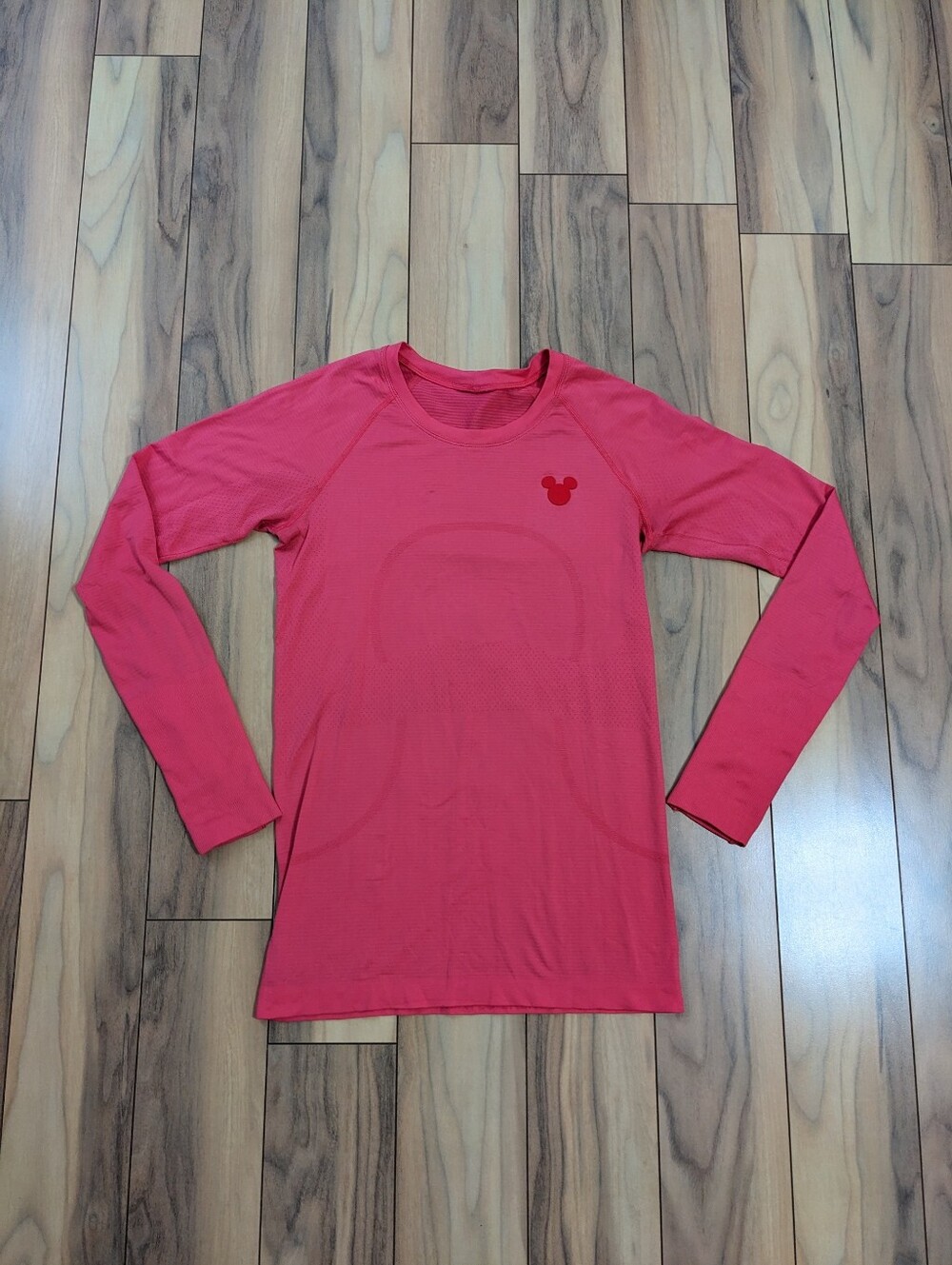 Lululemon X Disney Swiftly Tech Long Sleeve Shirt Top Pink Size 6